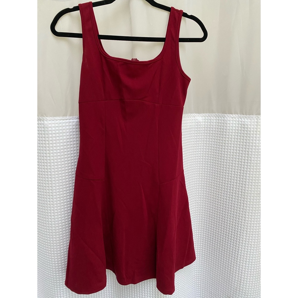 Red dress